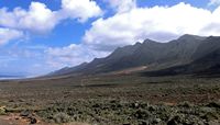 The Jandía Natural Park in Fuerteventura. the Pico de la Zarza (Dreizung author). Click to enlarge the image.