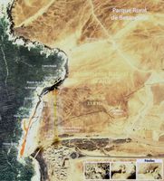 The village and the natural monument of Ajuy in Fuerteventura. Map Natural Monument (author Frank Vincentz). Click to enlarge the image.