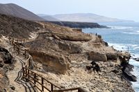 The village and the natural monument of Ajuy in Fuerteventura. Natural Monument of Ajuy (author Frank Vincentz). Click to enlarge the image.