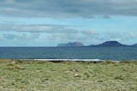 The village of La Caleta de Famara in Lanzarote. The archipelago Chinijo seen from La Caleta de Famara. Click to enlarge the image.