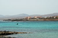 The village of Caleta de Fuste in Fuerteventura. The Hotel Elba Sara in Caleta de Fuste. Click to enlarge the image.