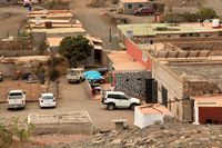 The village of Cofete in Fuerteventura. the coffee shop Cofete (author Frank Vincentz). Click to enlarge the image.