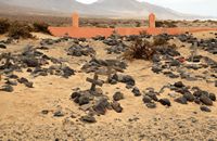 The village of Cofete in Fuerteventura. the marine cemetery (author Frank Vincentz). Click to enlarge the image.