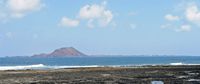 The village of Corralejo in Fuerteventura. The island of Lobos from Corralejo view. Click to enlarge the image.