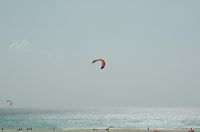 The village of Costa Calma in Fuerteventura. Windsurfing at Sotavento Beach. Click to enlarge the image.