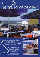 The village of El Cotillo in Fuerteventura. Prospectus de La Vaca Azul. Click to enlarge the image.
