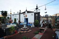 The village of Femés in Lanzarote. Picturesque House in Las Casitas de Femés. Click to enlarge the image.