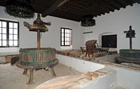 The village of La Geria in Lanzarote. Press the bodega Rubicón. Click to enlarge the image.