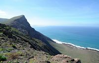 The village of Guinate in Lanzarote. View from the lookout Guinate. Click to enlarge the image.