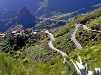 The village of Masca in Tenerife. Click to enlarge the image.