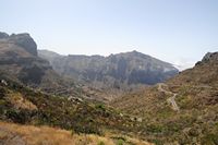 The village of Masca in Tenerife. Seen from the viewpoint of the Cruz Gilda. Click to enlarge the image.