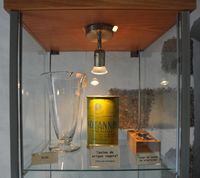The village of Masdache in Lanzarote. Pack of vegetable tannin Museum El Grifo. Click to enlarge the image.