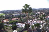 The village of Maspalomas in Gran Canaria. Click to enlarge the image.