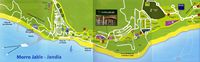 The village of Morro del Jable in Fuerteventura. the station plan. Click to enlarge the image.