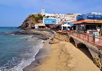 The village of Morro del Jable in Fuerteventura. The village (author Defisch). Click to enlarge the image.