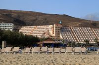 The village of Morro del Jable in Fuerteventura. Apartments Palm Garden (author Frank Vincentz). Click to enlarge the image.