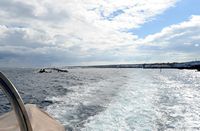 The village of Órzola in Lanzarote. The ferry to La Graciosa. Click to enlarge the image.