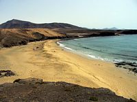 The village of Playa Blanca in Lanzarote. Playa de Las Mujeres. Click to enlarge the image.