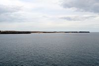 The village of Playa Blanca in Lanzarote. La Punta del Papagayo. Click to enlarge the image.