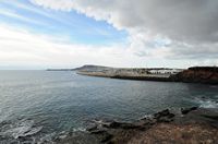 The village of Playa Blanca in Lanzarote. The Rubicón marina. Click to enlarge the image.