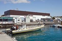 The village of Playa Blanca in Lanzarote. The Brotherhood of Fishermen (author Lmbuga). Click to enlarge the image.