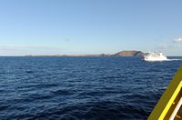 The village of Playa Blanca in Lanzarote. Grain Carts between Corralejo and Playa Blanca. Click to enlarge the image.