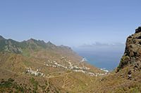 Le village de Taganana à Ténériffe. Cliquer pour agrandir l'image.