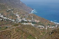 Le village de Taganana à Ténériffe. Cliquer pour agrandir l'image.