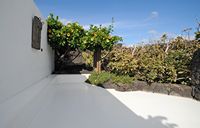The village of Tahíche in Lanzarote. Garden César Manrique. Click to enlarge the image.