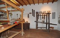 The village of Tefía in Fuerteventura. The Alcogida, weaving workshop of the house No. 6. Click to enlarge the image.