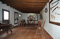 The village of Tiagua in Lanzarote. Carpentry workshop. Click to enlarge the image.