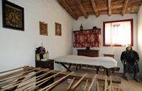 The village of Tiagua in Lanzarote. Bedroom. Click to enlarge the image.