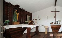 The village of Tiagua in Lanzarote. Chapel of agricultural villa. Click to enlarge the image.