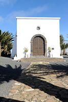 The village of Los Valles in Lanzarote. La Ermita de las Nieves. Click to enlarge the image.