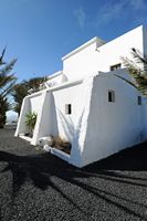 The village of Los Valles in Lanzarote. La Ermita de las Nieves. Click to enlarge the image.