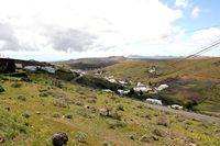 The village of Los Valles in Lanzarote. Seen from the viewpoint of Los Valles (author Frank Vincentz). Click to enlarge the image.