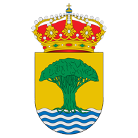 The town of Alajeró in La Gomera. Crest (author Jerbez). Click to enlarge the image.