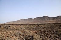 The town of Antigua in Fuerteventura. The Malpaís Grande (author Frank Vincentz). Click to enlarge the image.