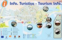The city of Arrecife in Lanzarote. City map (author Frank Vincentz). Click to enlarge the image.