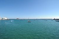 The city of Arrecife in Lanzarote. Fort St. Gabriel. Click to enlarge the image.