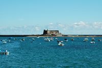 The city of Arrecife in Lanzarote. Fort St. Gabriel. Click to enlarge the image.