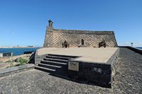 The city of Arrecife in Lanzarote. Fort St. Gabriel. Click to enlarge the image.