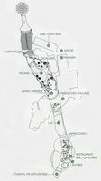 The chasms of Jameos del Agua in Haría in Lanzarote. Sitemap. Click to enlarge the image.