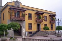The town of Icod de los Vinos in Tenerife. Town Hall. Click to enlarge the image.