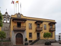 The town of Icod de los Vinos in Tenerife. Town Hall. Click to enlarge the image.
