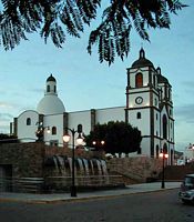 The town of Ingenio in Gran Canaria. Church. Click to enlarge the image.