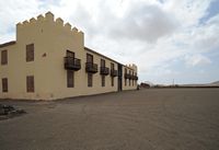 La Casa de los Coroneles in La Oliva in Fuerteventura. Front. Click to enlarge the image.
