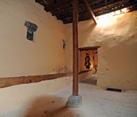 La Casa de los Coroneles in La Oliva in Fuerteventura. Stable. Click to enlarge the image.