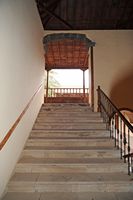 La Casa de los Coroneles in La Oliva in Fuerteventura. Stairs. Click to enlarge the image.