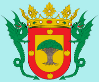 The town of La Orotava in Tenerife. Crest (author Jerbez). Click to enlarge the image.